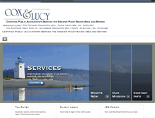Tablet Screenshot of coxlucy.net